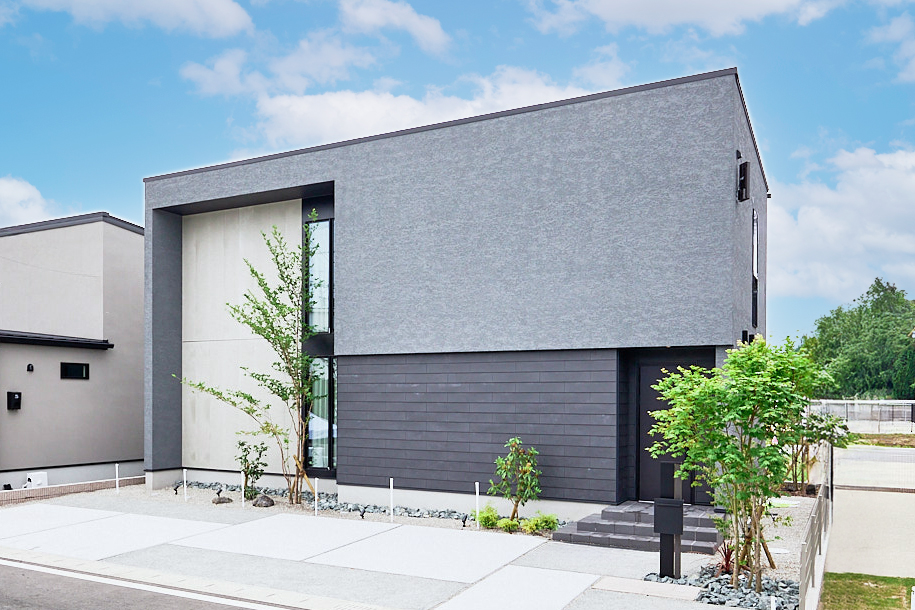 熊本の戸建て住宅、外観写真